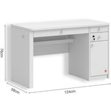 Varia White WIDE RADNI STO | Eponuda.com
