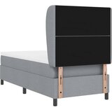  Krevet s opruga kutije Svjetlosiva 90 x 200 cm tkanina | shoptok.hr