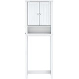  Spremište iznad toaletne školjke BERG bijelo 60x27x164,5cm drvo | shoptok.hr