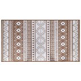 Maison Chic Zunanja Preproga, Rug rjava in bela 80x150 cm dvostranski dizajn, (22122541) | Shoptok.si