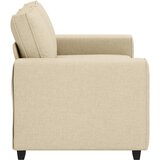  Dvosjed Kauč Krem 160x77x82 cm Tkanina | Shoptok.si