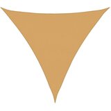  Jedro za zaštitu od sunca 160 g/m² Trokutasto pijesak 5x5x5 m HDPE | Shoptok.si