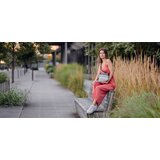 Vuch Coalie Striped Black Handbag | shoptok.hr