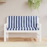 vidaXL Jastuci za vrtnu klupu 2 kom plavo-bijeli prugasti 120x50x7 cm Cijene