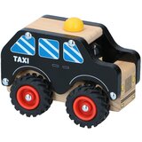 Eddy Toys Drveni dječji taksi igračka od prirodnog drveta | shoptok.hr