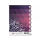sveska A6 mandala spirala dikto 100l ( C668 )