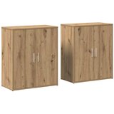  Kreveta 2 pcs Umjetnički hrast 60 x 31 x 70 cm | shoptok.hr