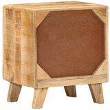  Noćni ormarić 40x32x46 cm Puno drvo Grubo Mango | shoptok.hr