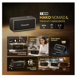 Fantech bluetooth zvučnik FBS2 hako nomad crni Cene