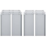  Uvlačiva bočna tenda 160 x 600 cm crvena | shoptok.hr