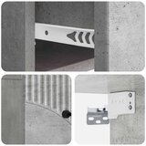  Stenski nočni omarici 2 pcs Betonsko siva 34,5 x 33 x 20 cm, (5000209491) | Shoptok.si