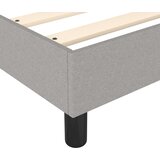  Okvir za krevet s oprugom svjetlosivi 90x200 cm od tkanine | shoptok.hr