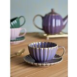 Bloomingville Vijolična lončena skodelica za kapučino 220 ml Latina – | Shoptok.si