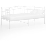 The Living Store Posteljni okvir bel kovinski 90x200 cm - Posteljni Okvir, (21529287) | Shoptok.si