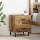 vidaXL Noćni ormar Staro drvo 40 x 35 x 47.5 cm Konstruirano drvo Cijene
