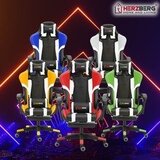 Herzberg HG-8083 gaming i uredska stolica s linearnim akcentom | shoptok.hr