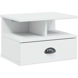  Nočna omarica HILL Bela 40 x 31 x 27 cm Masivna borovina, (5000209393) | Shoptok.si