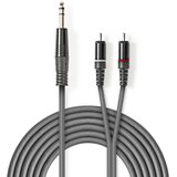 Audio kabal 6.35mm na 2xRCA NEDIS 2m | Eponuda.ba