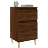  Noćni ormarići 2 kom smeđi hrast 40x35x70 cm | shoptok.hr
