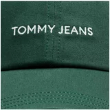Tommy Jeans Kapa s šiltom Tjm Linear Logo Cap AM0AM12024 Zelena