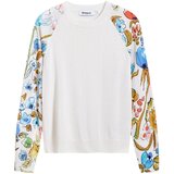 Desigual Puloverji JERS_RANDERS 25SWJF31 Bela Cene