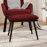  Tabure boja vina 45x29 5x35 cm od tkanine i umjetne kože | shoptok.hr