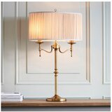 Endon 63648 - Stona lampa STANFORD 2xE14/40W/230V mesing/bež Cene