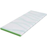  Nadmadrac Bijela i zelena 70 x 200 cm Jakard tkanina | shoptok.hr