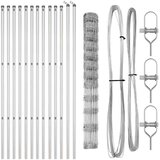  Stup za ogradu Galvanizirano 25 x 1,4 m Čelik | shoptok.hr