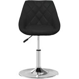 Furnova Barski stolček črno umetno usnje, (21949170) | Shoptok.si