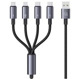 Usams 4V1 USB-C KABEL ZA LIGHTNING MICRO USB ZA TELEFONE 15W 1,2M, (21980364) | Shoptok.si