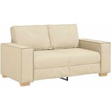 SOFA 3 pcs Krema 220 x 80 x 84 cm Platnasta tkanina | Eponuda.ba