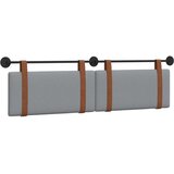  Držeće uzglavlje Zidne Svijetlo siva 170 x 55 x 5 cm Antikni PU - Svjetlosiva 160 cm bez LED | shoptok.hr