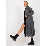 RUE PARIS Sweater-LC-SW-8032.34P-dark gray | shoptok.hr