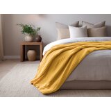 Dormeo Pamučna muslin deka boje senfa 140x200 cm | shoptok.hr