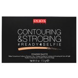 Pupa Contouring & Strobing Ready 4 Selfie Powder Palette Dark Skin paleta za konturiranje lica 18 g | shoptok.hr