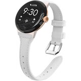 INF Usnjen pašček za uro Google Pixel Watch 3 45 mm - bel, (5000079670) | Shoptok.si