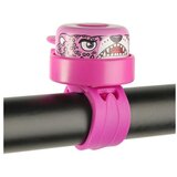  CrazySafety zvono za bicikl leopard roza | shoptok.hr