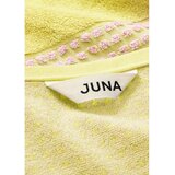 JUNA Rumena/rožnata frotirna brisača iz organskega bombaža 50x100 cm Check – | Shoptok.si