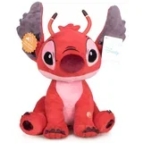 Plišana igračka sa zvukom Stitch Leroy, 30cm, Crvena