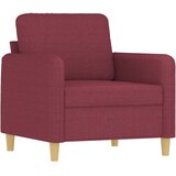  3-dijelni set sofa s jastucima crvena boja vina od tkanine | shoptok.hr