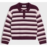 Sinsay Prugasti polo džemper | shoptok.hr