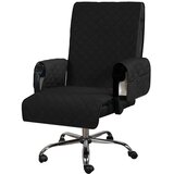 INF Vodoodporna blazina za pisarniški stol z nasloni za roke - moderna in udobna Black, (5000327027) | Shoptok.si