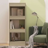  Knjižna omara/pregrada sonoma hrast 40x30x103 cm iverna plošča, (20620230) | Shoptok.si