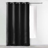 Douceur d intérieur Črna zavesa iz mikrovlaken 140x280 cm Absolu – Cene