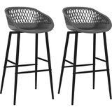  Barske stolice 2 kom sive | shoptok.hr