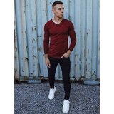 DStreet Sweter męski bordowy | shoptok.hr