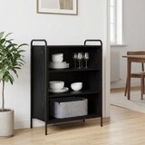  Kreveta Crni hrast 97 x 33 x 81 cm Konstruirano drvo Cijene