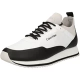 Calvin Klein Niske tenisice svijetlosiva / crna / bijela