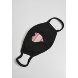 Urban Classics Accessoires Christmas Heart Face Mask Black | shoptok.hr